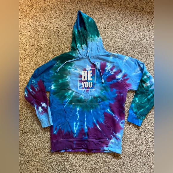 Be You Apparel Tie Dye Hoodie - Picture 1 of 3